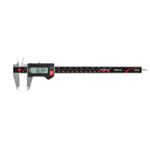 Mahr 16ER digital display vernier caliper 0-200mm/0.01mm metric and inch switching 4103205 without roller round stylus