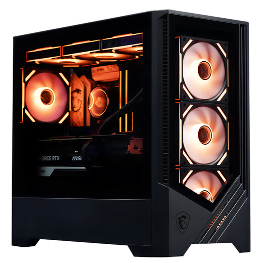 MSI Ultra7 265KF/5060Ti/5070Ti/5080 desktop assembly computer design rendering game e-sports Delta mobile computer host DIY complete machine configuration four 265KF box + RTX5070