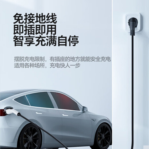 Leapao t03/c11/c10/b10 car charger 3.5kw charging gun portable home charging pile 220V new energy vehicle tram charger 3500W16A 5 meters pure copper battery pure copper battery + faster than original + free (conversion head + storage bag)