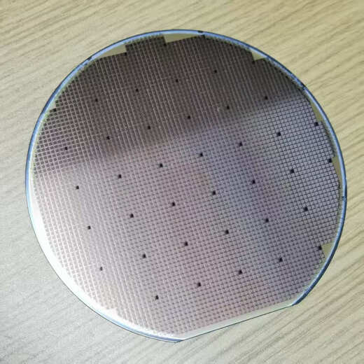 Crystal CPU wafer wafer photolithography integrated circuit chip semiconductor silicon wafer teaching science test six inches 04 free acrylic bracket