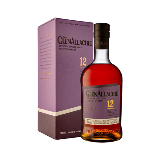 GlenAllachie 12-year-old, 15-year-old, 18-year-old single malt whiskey 700ml, Scottish original imported wine, genuine licensed Glenallachie 12-year-old