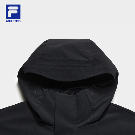 FILA official breathing shell woven jacket two-piece men's tops 2025 winter sports outdoor jacket