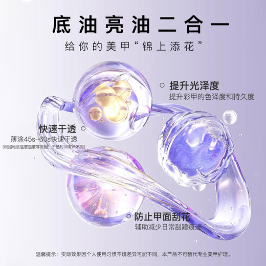 SO SHY no-bake nail polish transparent base oil bright oil two-in-one 12ml nail polish bright nail polish sealing oil New Year's manicure