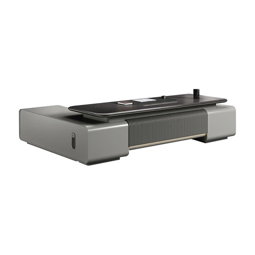 Qiheng (XIIBLC) new light luxury style high-end executive desk boss table president table high-end atmospheric chairman office desk and chair combination 2.0 meters single cabinet boss table