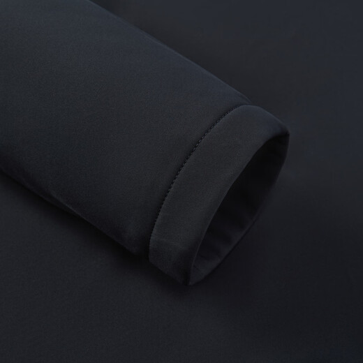 Shanshan (FIRS) Mulberry Silk Liner Men's Autumn and Winter Cotton Lapel Embossed Thickened Warm and Close-fitting Business Casual Jacket