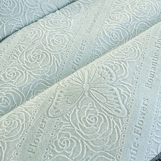 Mercury series home textiles new 2025 new milk velvet carved four-piece set double-sided baby velvet autumn and winter thickened bed sheet quilt cover butterfly-light green bed sheet style 2.0m four-piece set