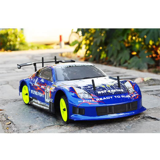 ZIFAN remote control off-road vehicle four-wheel drive fuel 22 high-speed oil motor vehicle drift car racing flat running model children's electric vehicle standard with remote control