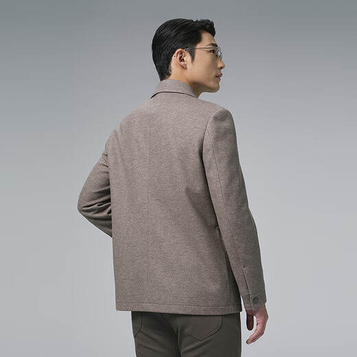 Lilang woolen coat men's lapel winter 2025 new sheep wool coat business men's mid-length woolen coat
