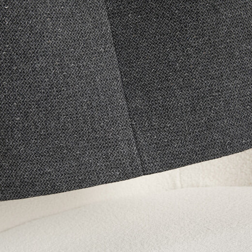 Shechihan Sheep Wool Suit Skirt Women's 2025 Autumn New High Waist Straight Back Slit Mid-length Skirt