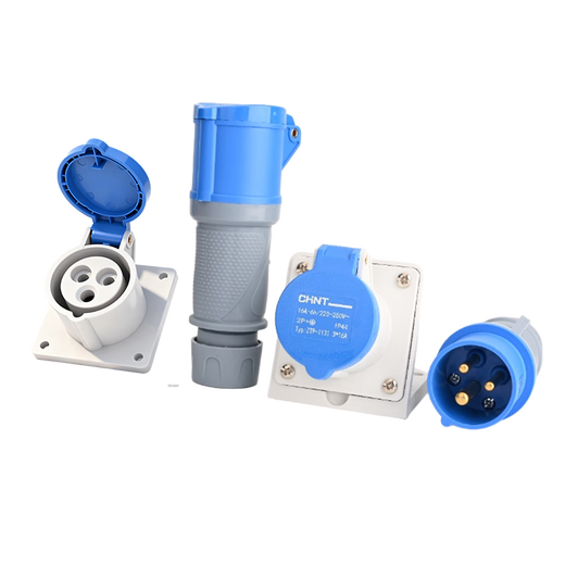 Chint (CHNT) ZTP-013-Z-3-16A IP44 Industrial Plug Concealed Industrial Socket Exposed Industrial Connector Aviation Plug Multi-Specifications Optional Plug 3-core 16A