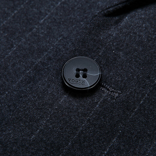 丨Lilang丨Autumn and winter men's high-end business casual suit suit slim formal suit groom wedding dress two-piece set gray blue 2XL (recommended 135-150Jin Jin equals 0.5 kg)