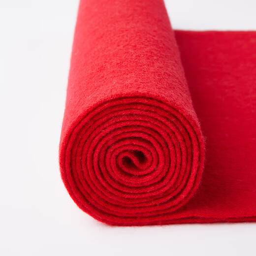 Hengyuanxiang scarf men's autumn and winter wool warm solid color red scarf female husband dad birthday gift New Year gift box