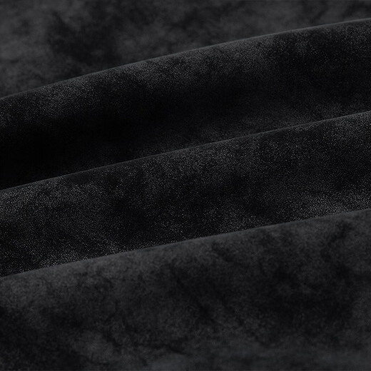 Dingfengbaoluo American imitation suede jacket men's autumn matte high-end casual loose retro jacket DX06 black XL