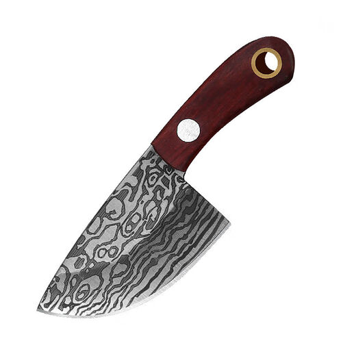 Yusenyi Mini Kitchen Knife EDC Pendant Keychain Portable Pocket Knife Convenient Unpacking Express Unboxing Knife Fruit Peeling Knife Off-White 2cm