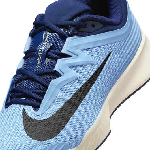 Nike Men's Lightweight Breathable Tennis Shoes Spring Cushioning Sports NIKE VAPOR PRO 3 FZ2161 401 Soul Blue/Black/Dark Navy 42
