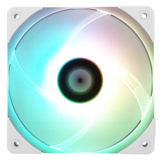 Limin (thermalright) TL-C12015 12015 Вентилятор Охлаждающий вентилятор с тонким корпусом 12 см Вентилятор 15 мм 4-контактный ШИМ S-FDB V2 с подшипником TL-C12015W-S ARGB Белый тонкий вентилятор в штучной упаковке
