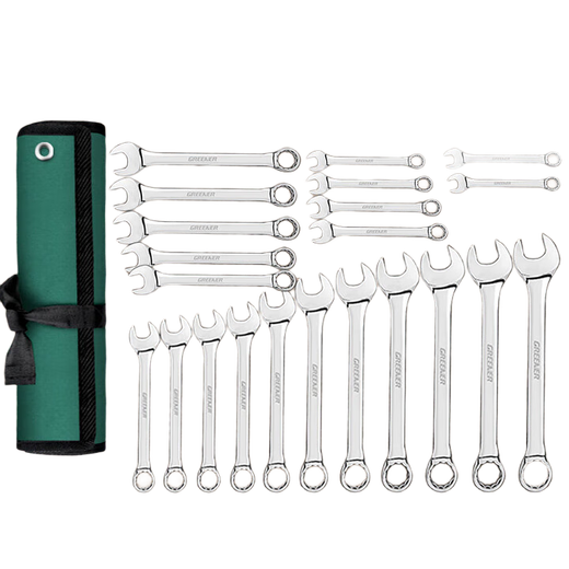 GREENER Wrench Set Home Open Dual-Purpose Car Repair 22-piece Set 6mm-32mm Quick Fix Dead Wrench Car Repair