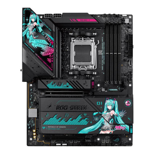 ASUS ROG TUF X870E motherboard X870 motherboard Master 870 motherboard desktop computer motherboard supports 9000 series AMD processor ROG X870E-H S MIKU Hatsune Miku