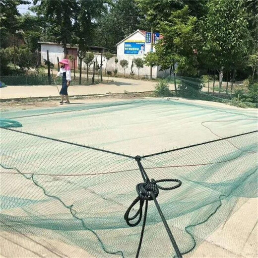 Lotus flower fence guardrail net breeding net chicken farm duck net fishing net lifting net river net poultry net anti-bird net climbing vine net thickened rope 18 strands side length 3 cm mesh
