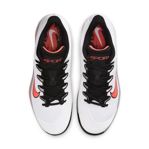 Nike Men's Lightweight Breathable Tennis Shoes Winter New Cushioning Mesh NIKE VAPOR 12 IB2534 100 White/Volcanic Red/Wolf Gray 40.5