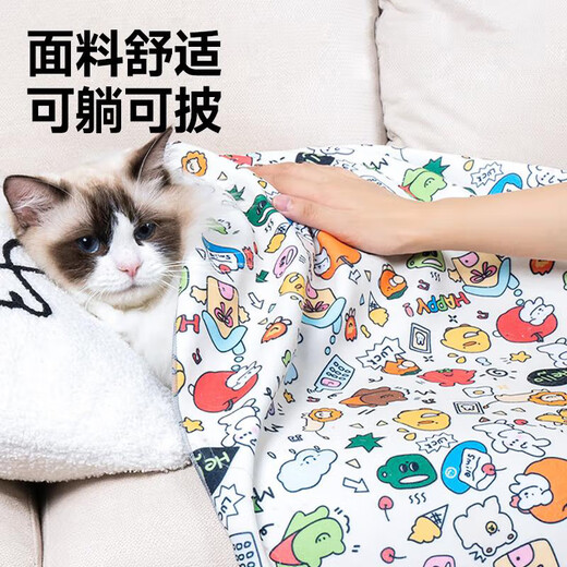 Fei mainstream wrapped cat cloth fixed cat nail clipping artifact anti-scratch cat clothing patch cloth cat toy bag cat cloth self-adhesive cloth