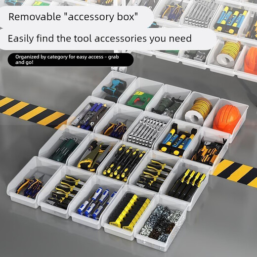 OTHER/Other Hardware Repair Storage Cart Auto Repair Tool Workshop Storage Rack Multi-Function Mobile Screw Tool Disassembly Trolley Preferred Carbon Steel Shelf + Premium Hardware Box - Narrow 2-layer 3 for workshop use