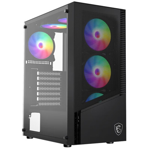 MSI AMD Ryzen 9500F/9600X/7800X3D/9800X3D with 5060/5070 graphics card DIY e-sports assembly desktop complete host game rendering design R5-9600X+RTX5060丨Configuration 2