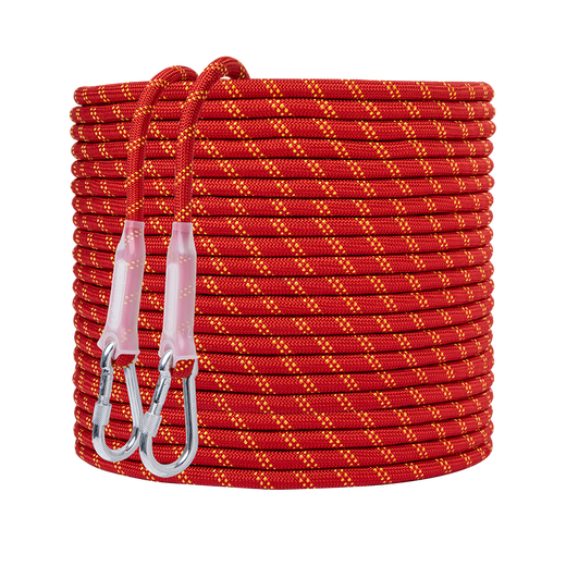 Kanle aerial work safety rope outdoor installation air conditioner national standard certified safety rope with hook top speed 12mm100 meters