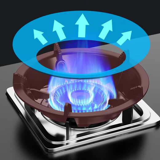 Gas stove fire gathering windproof cover household cast iron gas stove block universal anti-slip bracket windshield accessories new four-claw universal windproof fire gathering full combustion / 1