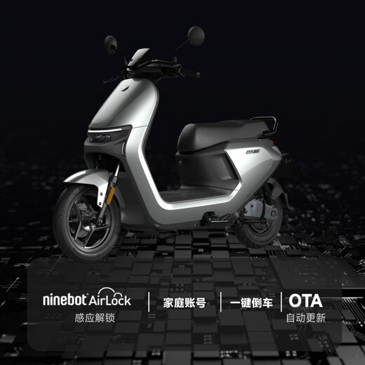 Ninebot's new product Electric car N70c 2025 Electric light motorcycle No. 9 intelligent power-assisted battery car Upgraded personalized sound effect instrument Pick up in store Pick the color in the store