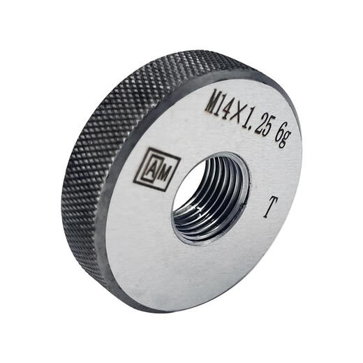 AM Elite metric thread ring gauge fine tooth gauge through and stop gauge external thread gauge M2*0.25~M29*0.75 6g M15*0.56g