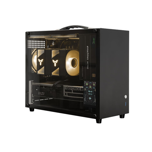 MSI Intel i5 12400F/ 225/5060/3050 live broadcast design e-sports game DIY desktop host assembly computer mini host portable ITX complete machine ULTRA Configuration 1丨12400F+3050