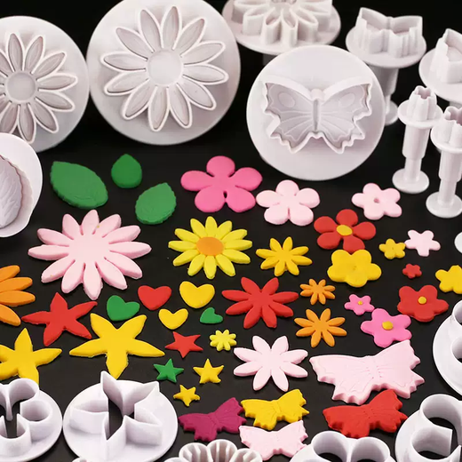 Yusenyi 33-piece steamed bun embossing mold cartoon bun pattern steamed bun mold household baking fondant cake tool set 33-piece set-kneading dough mat 40x50cm 33-piece set-kneading dough mat 40x50cm 33g