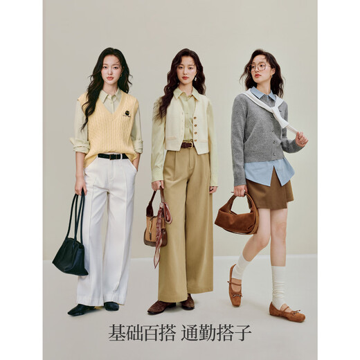 Inman casual embroidered shirt 2026 autumn women's new design lapel long-sleeved shirt gray blue XL