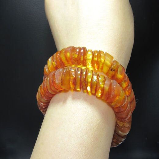 Baltic Bracelet Buddha Beads Bracelet Accessories Amber Wenwan Loose Beads Beeswax 9-10MM
