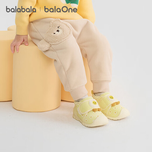 Bala Bala One baby pants trousers 2025 winter plus velvet baby pp pants warm and cute 208425108205