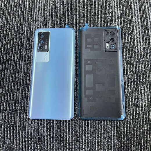 Suitable for Iqooneo5 original glass back cover Iqooneo5 battery back cover mobile phone rear screen middle frame iQOONeo5 original back cover orange with frame lens