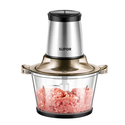 SUPOR meat grinder multifunctional household large capacity easy to clean stainless steel double gear high power double gear high power single knife