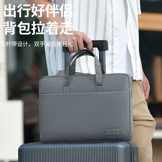 Texon Computer Bag Portable Suitable for Apple MacBook 14-inch Huawei Lenovo Notebook Protective Cover for Boys and Women