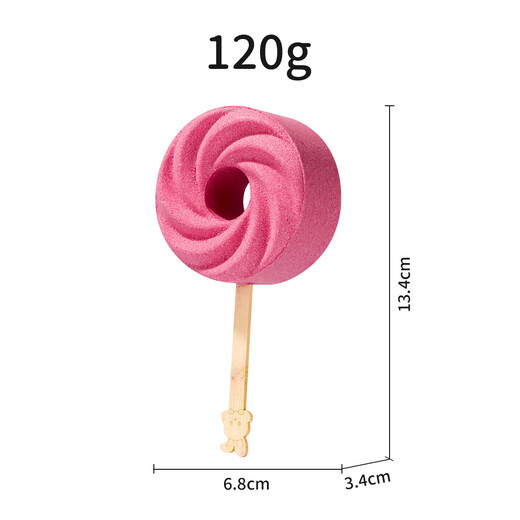 Children's special blowing bubble bath salt ball, explosive salt vapor cannonball, multi-bubble toy bath ball, super bubbles, blowing bubble bath salt ball 120g, fruity * 2 boxes