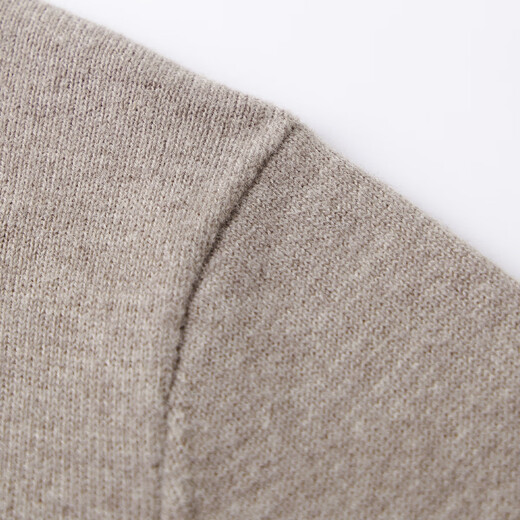 Shanshan Heavy Thick Autumn and Winter Men's Sheep Wool Long Sleeve Casual Daily Half Turtle Neck Morandi Warm Sweater