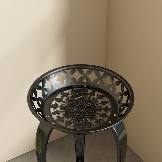 Anya European-style iron balcony flower stand flower pot multi-layer living room indoor and outdoor green radish and spider orchid flower pot stand thickened flower stand