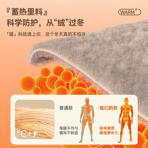 VANCL trousers men's new winter velvet warm casual trousers men's versatile loose straight trousers black XL