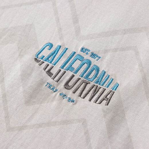 Fenton Pajamas Men's 100% Cotton 2025 New Wave Pattern Casual Wearable Men's Home Clothing Suit Soft Cotton Cotton