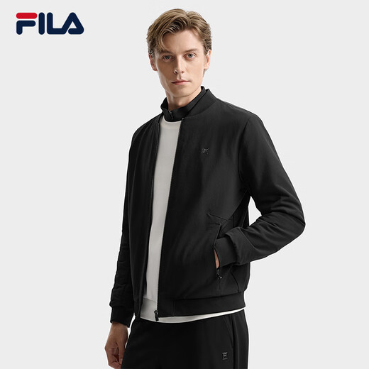 FILA Official Men's Woven Jacket 2025 Winter Business Commuting Jacket Basic Casual Jacket