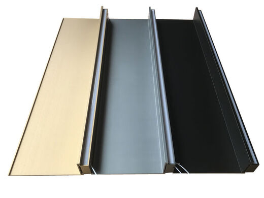 Yusenyi aluminum alloy storage rack with built-in light-emitting LED with light partition shelf wall-mounted metal storage board simple bookshelf matte black length 180m built-in transformer 00