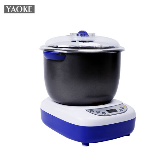 Yaoke Home Dough Mixer Fully Automatic Dough Maker Kneading Machine Dough Waker Intelligent Bread Machine Charming Purple 5.5L