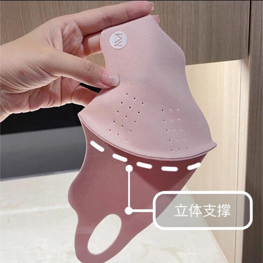 Autumn and winter warm mask, winter warm velvet breathable solid color windproof and dustproof cycling sun protection and cold protection warm mask Random color 1 pack 3D three-dimensional face display small