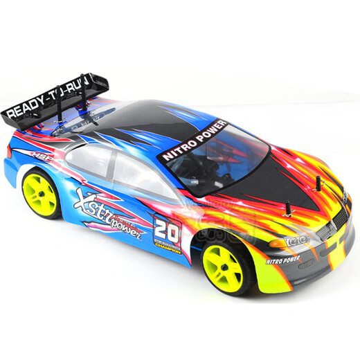 ZIFAN remote control off-road vehicle four-wheel drive fuel 22 high-speed oil motor vehicle drift car racing flat running model children's electric vehicle standard with remote control