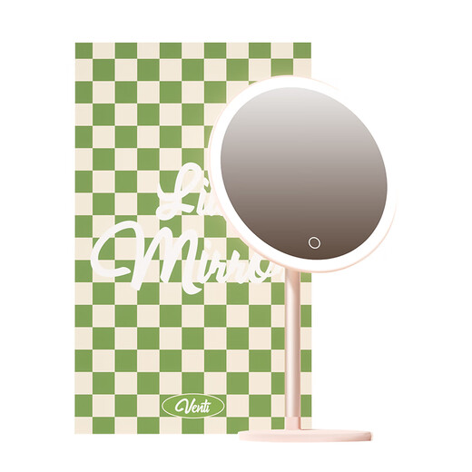 DOCO LAB mirror makeup mirror with light led desktop makeup mirror smart dressing beauty mirror bedroom dormitory dressing table desktop high-definition makeup mirror girls birthday Christmas gift